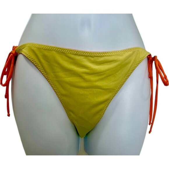 New ColorBlock Reversible Bikini Bottom - Size L | Maui & Sons Side-Tie Hipster - Picture 8 of 14